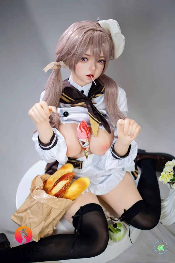 156cm/5ft1 E-cup Silicone Head Sex Doll – Duoduo view 5