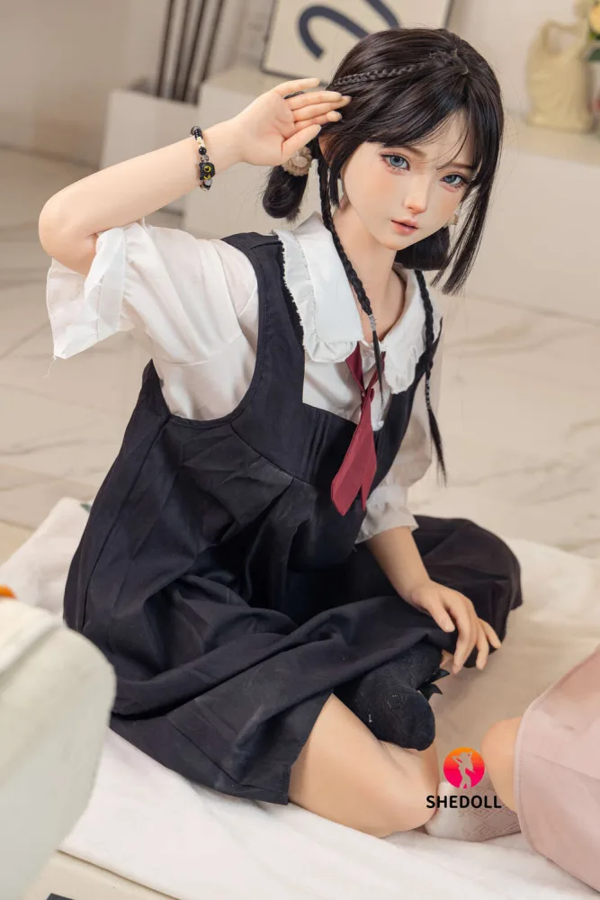 148cm/4ft10 C-cup Silicone Head Sex Doll – Nancy view 6
