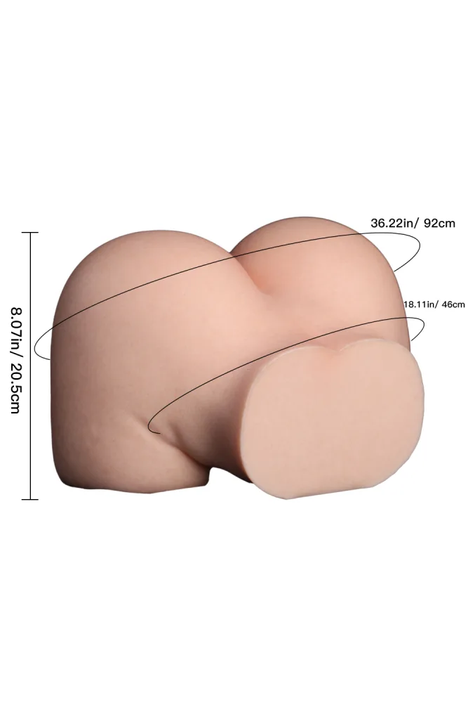 16.54LB Silicone Realistic Pussy Sex Doll Bubble Butt Hip Toy – Lucy (US, CA & AU ONLY) view 2