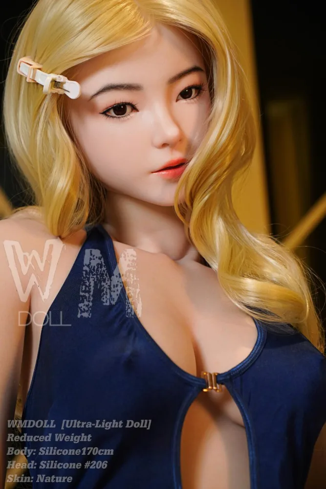 [Ultra-Light Series] 170cm/5ft7 D-cup Silicone Sex Doll – Head#206