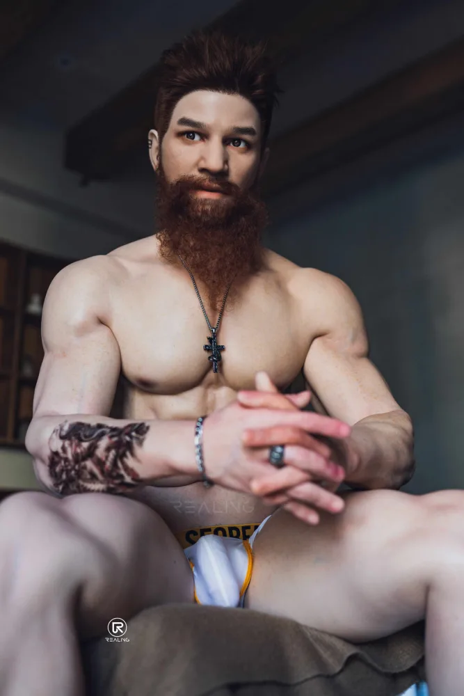 180cm/5ft11 Male Silicone Sex Doll – Winthrop view 3