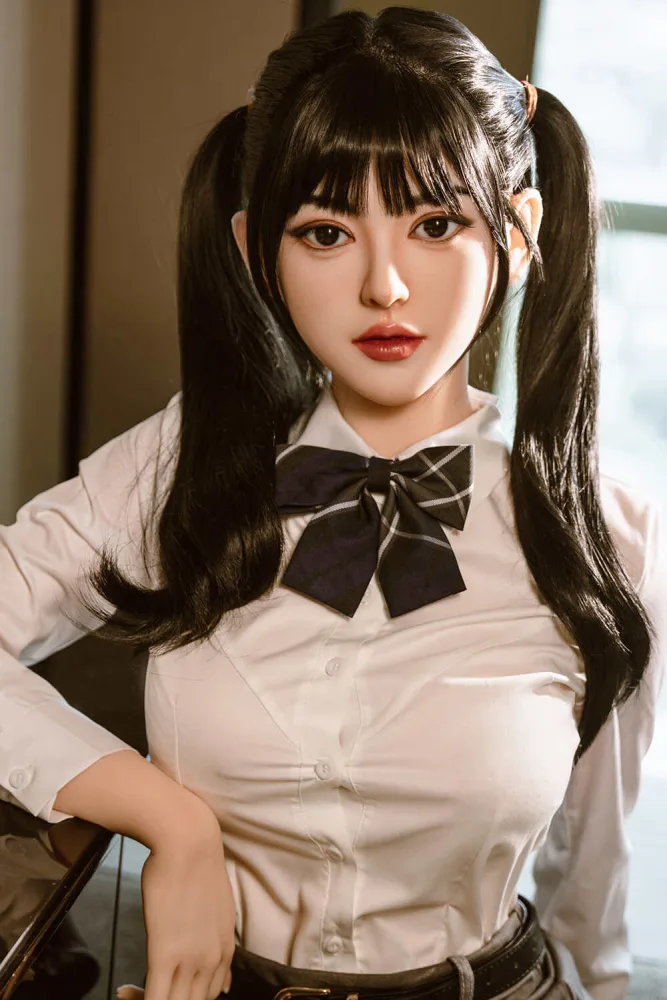 160cm/5ft3 C-cup Silicone Head Sex Doll – Kitty Yale