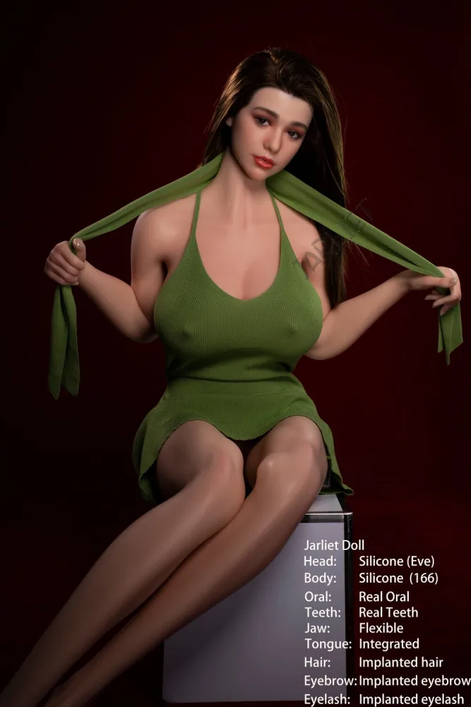 166cm/5ft5 J-cup Silicone Sex Doll – Eve view 6