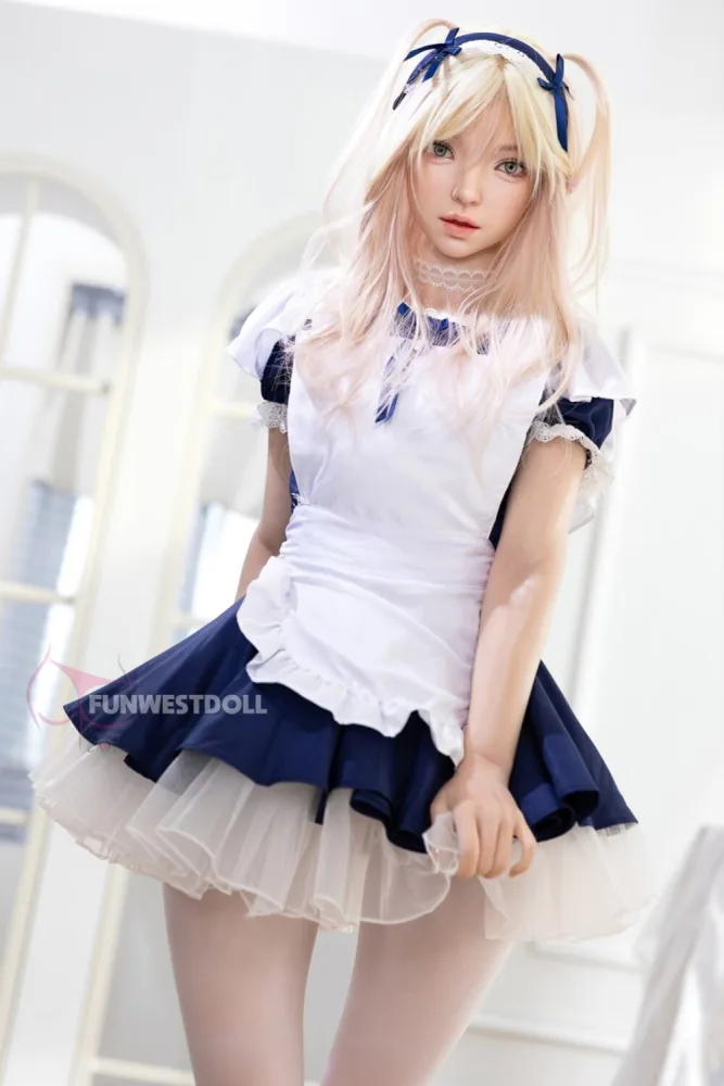 159cm/5ft3 A-cup Silicone Sex Doll – Giselle (Real Skin Texture Version) view 8