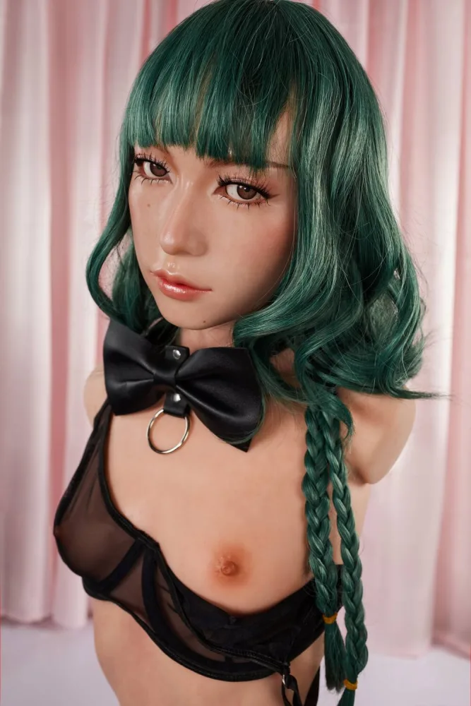[CLM ULW Series] 100cm/3ft3 A-cup Ultra Lightweight Silicone Sex Doll Torso – Mayu view 6