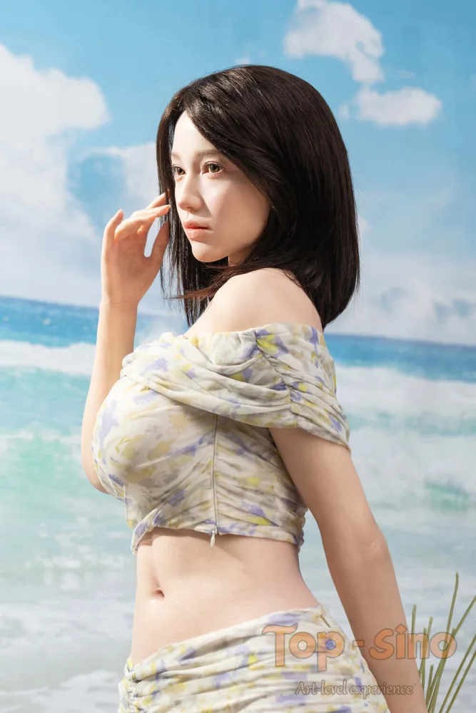 [Recreated Series] Top Sino RRS+ [ACE Soft-Max] 162cm/5ft4 G-cup Silicone Sex Doll – Mimeng view 8