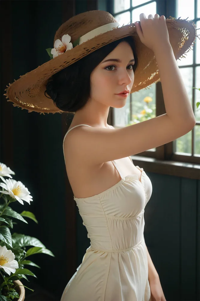 158cm/5ft2 D-cup Silicone Head Sex Doll – Kalie.A view 5