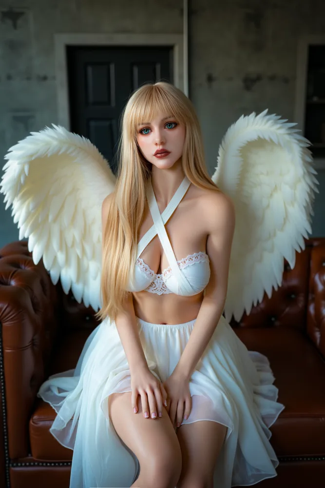 150cm/4ft11 F-cup Silicone Head Sex Doll – AB27