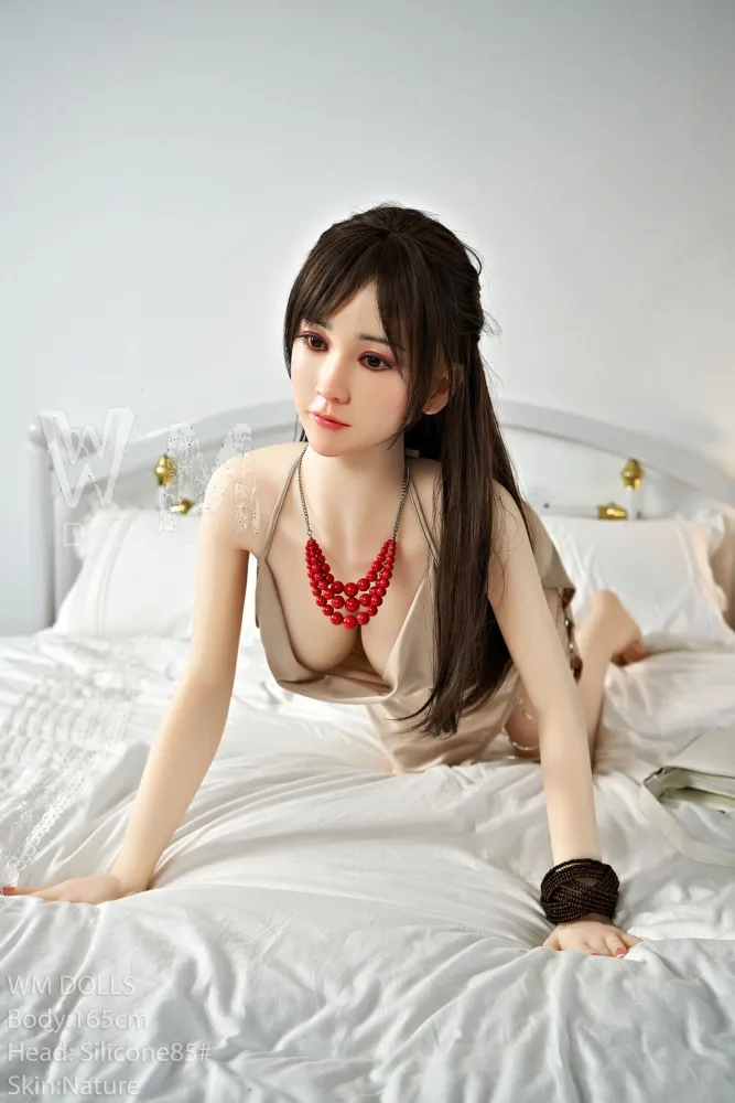 165cm/5ft5 D-cup Silicone Head Sex Doll – Douce view 5