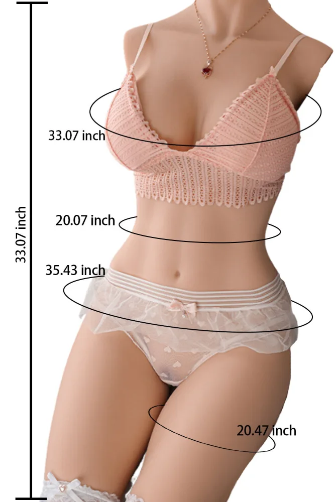 84cm/2ft9 52.9LB TPE Life-size Sex Doll Torso – Erica [In Stock | US Only] view 2