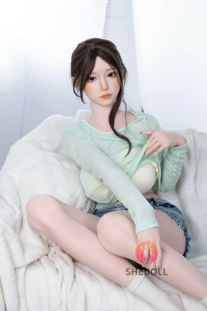 168cm/5ft6 D-cup Silicone Head Sex Doll – Chuyue view 8