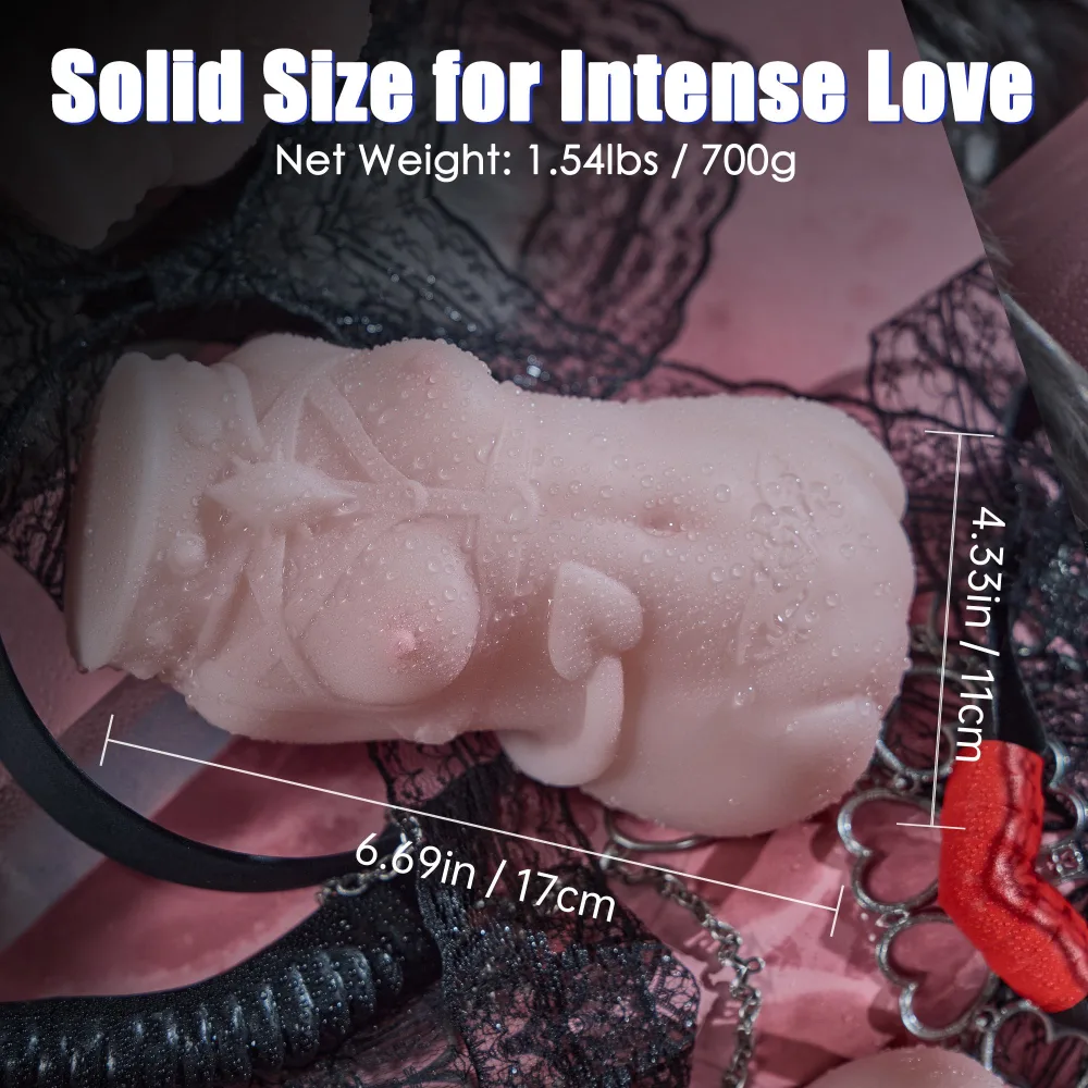 Nymeris: 1.54LB Succubus Silicone Onahole Best Anime Sex Toy (US & EU ONLY) view 2