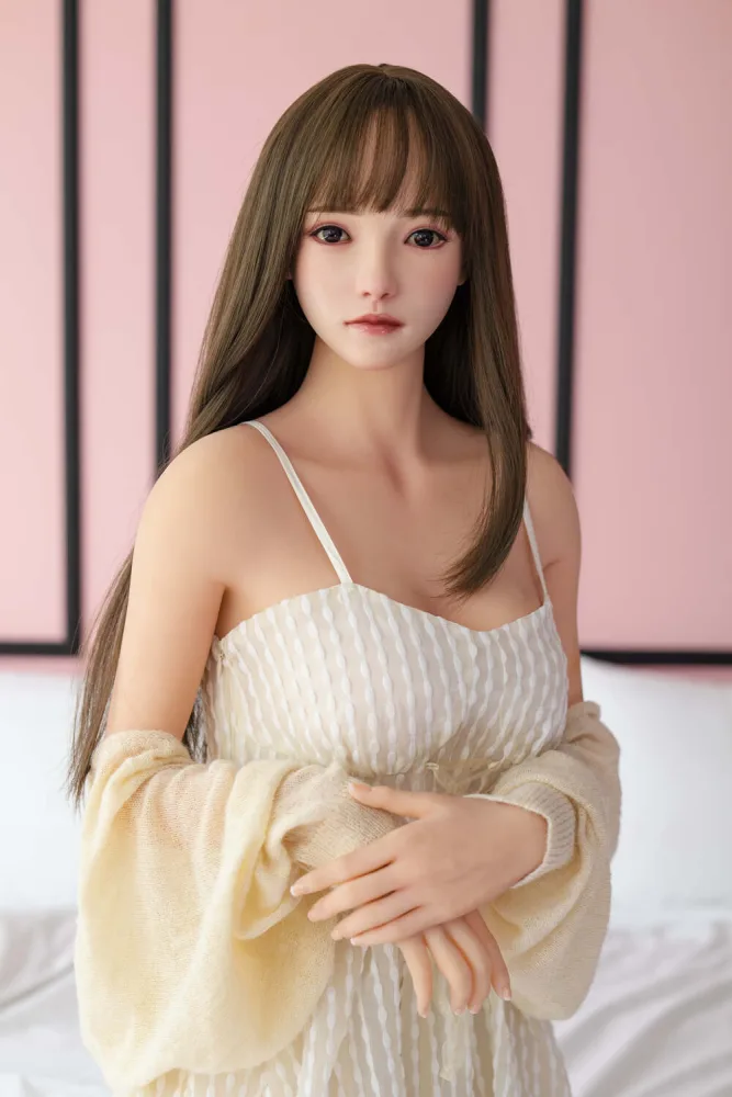 158cm/5ft2 C-cup Silicone Head Sex Doll – Rose view 6