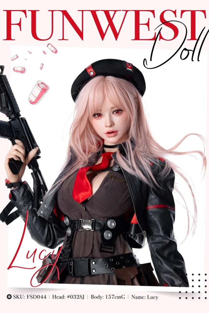 157cm/5ft2 G-cup Silicone Sex Doll – Lucy (Real Skin Texture Version) view 6