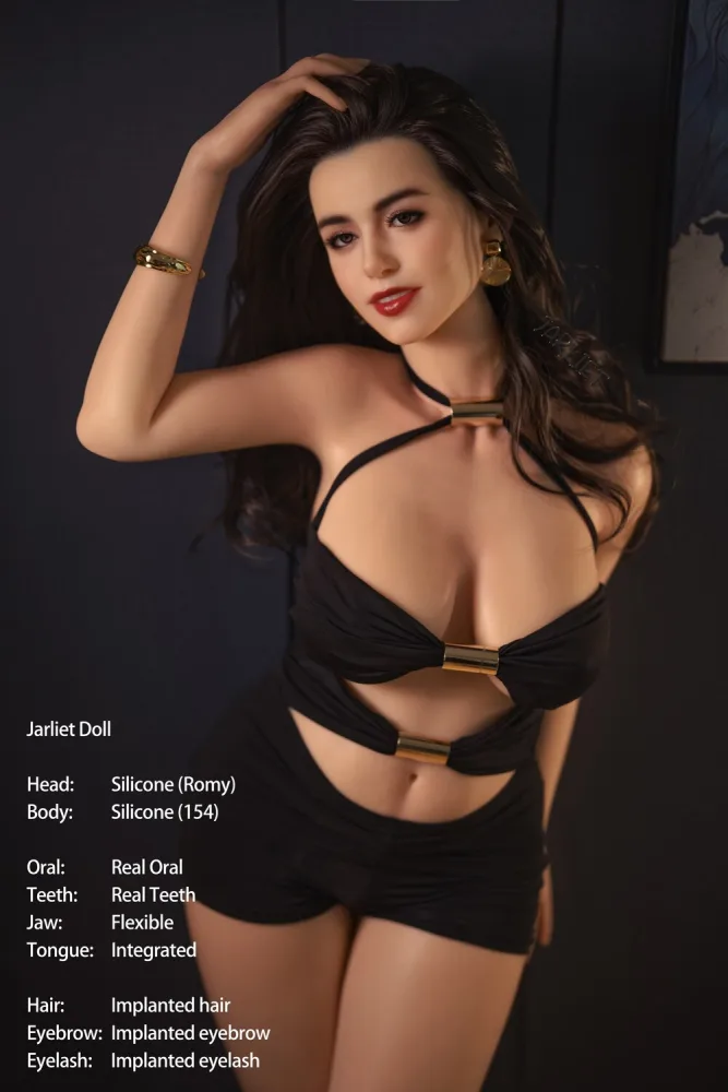 154cm/5ft1 C-cup Silicone Sex Doll – Romy view 7