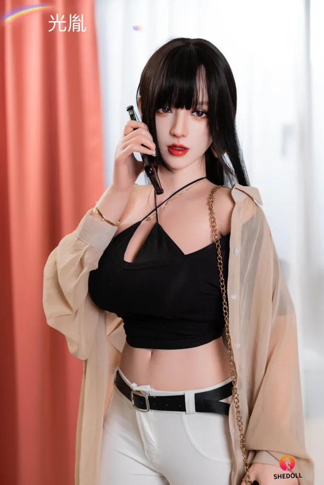 168cm/5ft6 D-cup Silicone Head Sex Doll – Su Yuening view 3