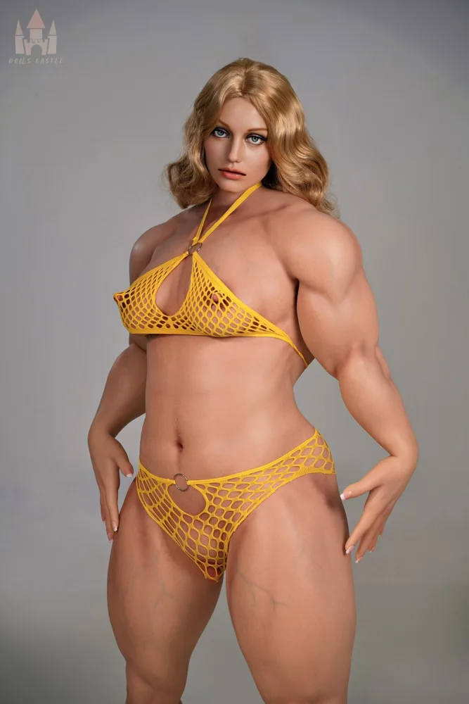 160cm/5ft3 B-cup Muscular Silicone Sex Doll – Stella
