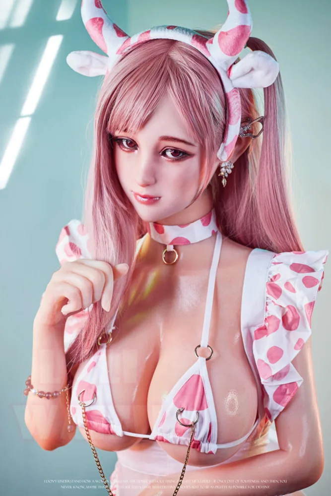 150cm/4ft11 D-cup Silicone Head Sex Doll – W1 view 1