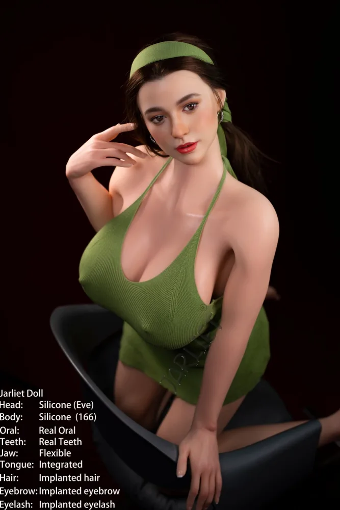 166cm/5ft5 J-cup Silicone Sex Doll – Eve view 8