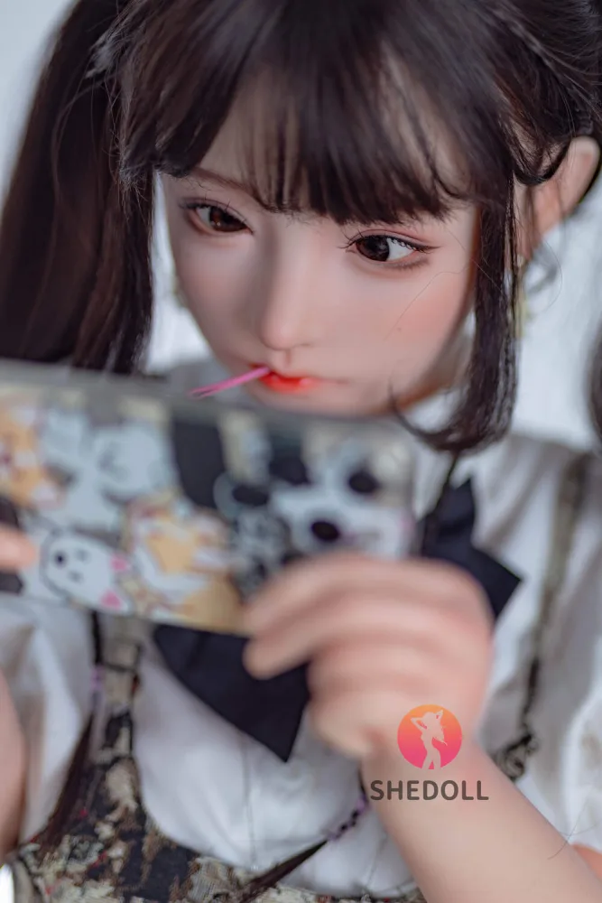 148cm/4ft10 C-cup Silicone Head Sex Doll – Xiaofu view 4