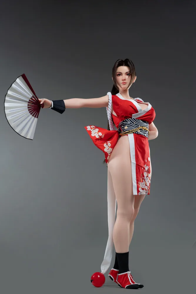 165cm/5ft5 G-cup Silicone Sex Doll – Mai Shiranui view 6
