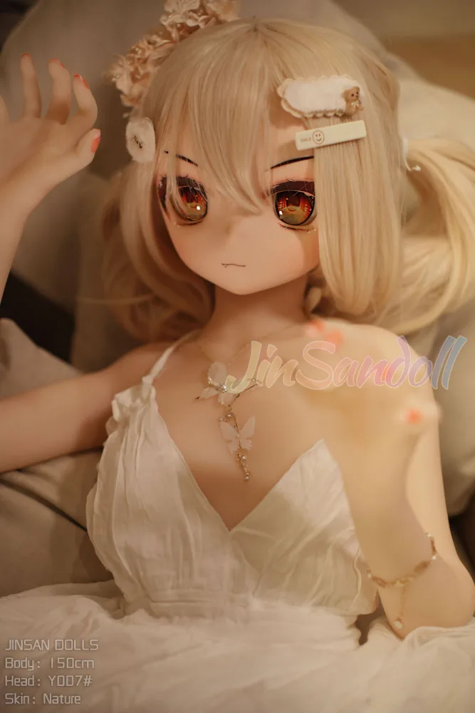 150cm/4ft11 A-cup Anime Sex Doll TPE Body with PVC Head – Y007 view 5