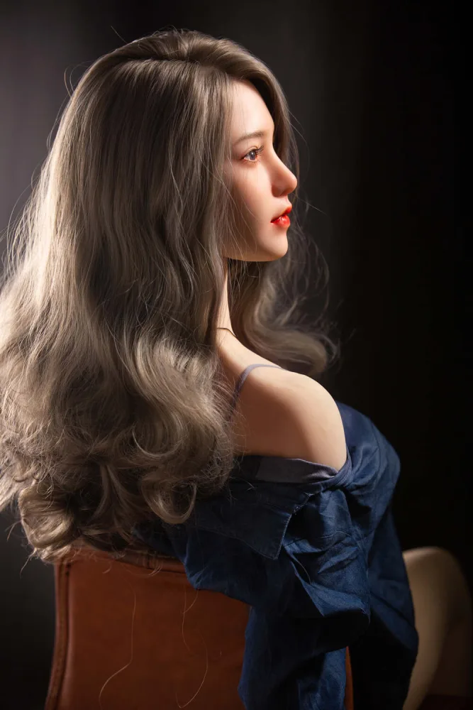 170cm/5ft7 H-cup Silicone Head Hair Implants Sex Doll – Djamila view 8