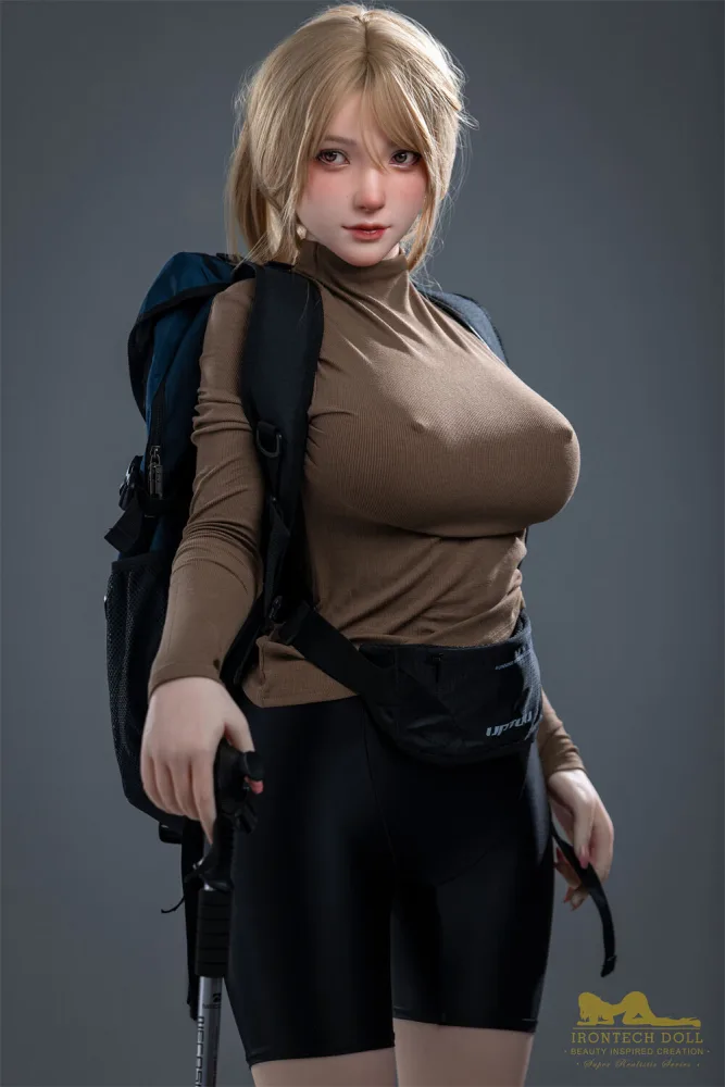 165cm/5ft5 G-cup Silicone Sex Doll – Kitty view 8