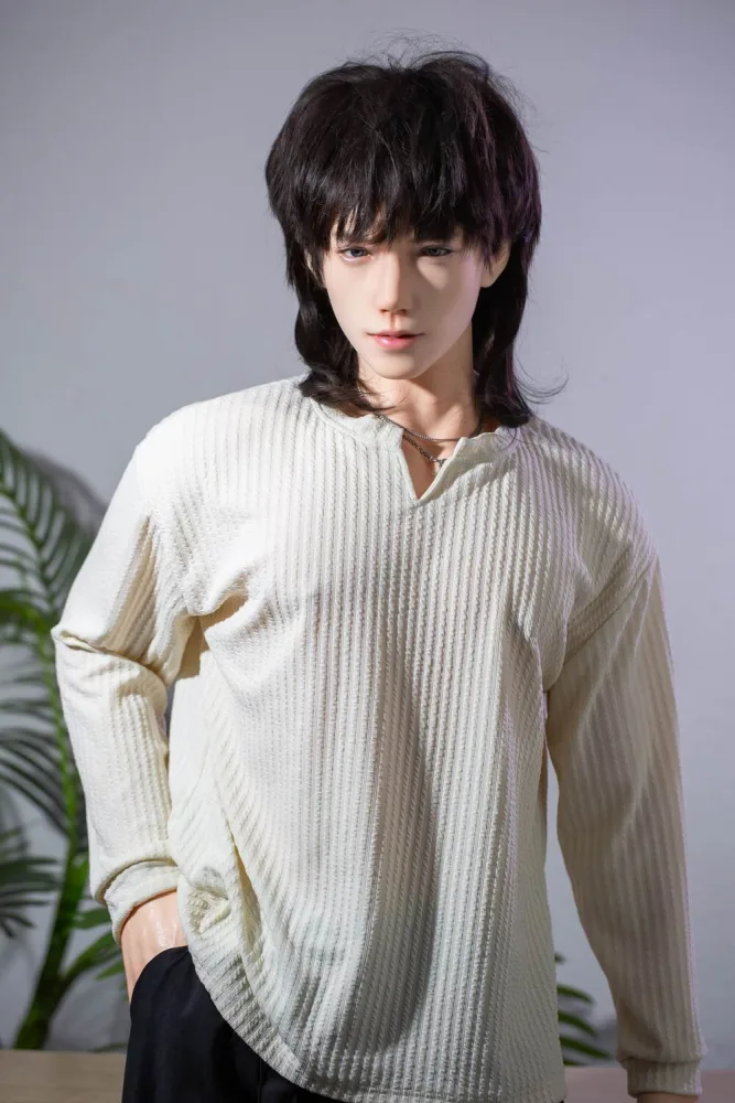 185cm/6ft1 Male Silicone Sex Doll – Gu Cheng
