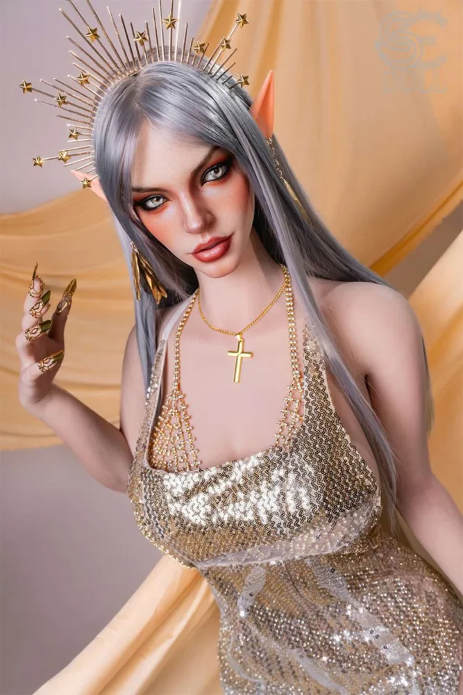 T167cm/5ft6 E-cup Silicone Sex Doll – Evadora.A (Real Skin Texture Version) view 6