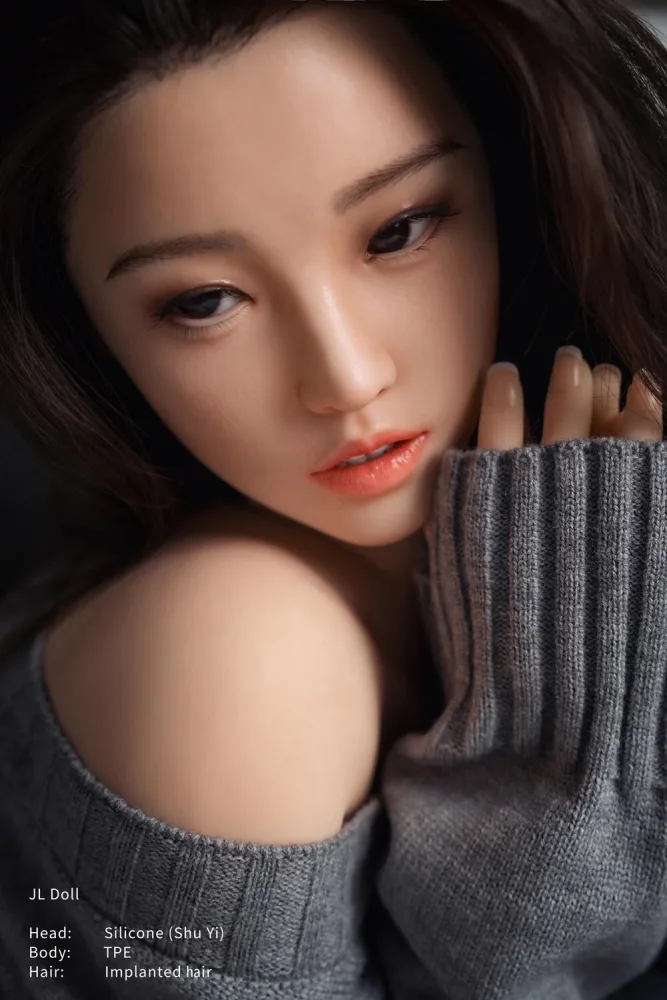 149cm/4ft11 D-cup Silicone Head Sex Doll – Shuyi view 2