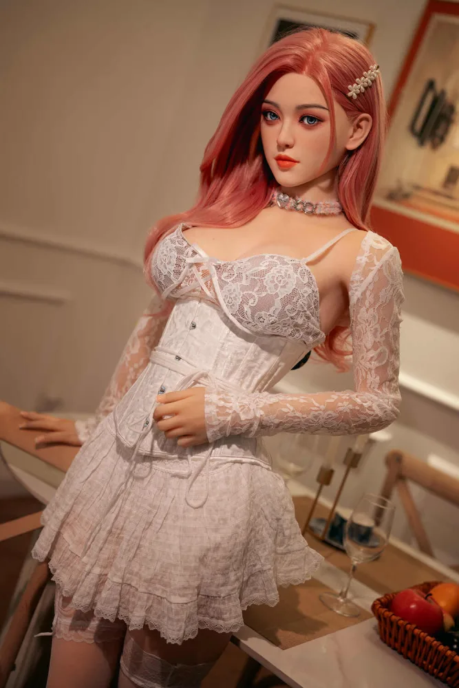 160cm/5ft3 C-cup Silicone Head Sex Doll – Penny Whit
