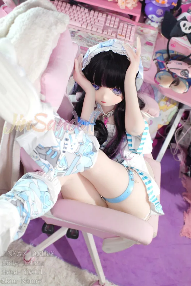 150cm/4ft11 A-cup Anime Sex Doll TPE Body with PVC Head – Y011 view 3