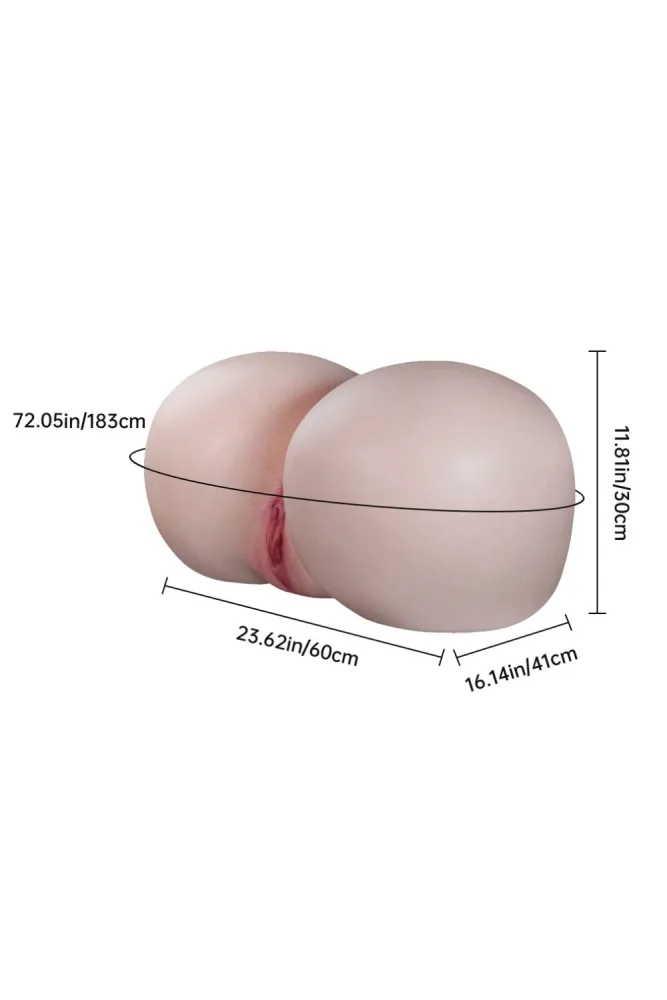 84.92LB Bubble Butt Big Booty Silicone Sex Doll – Mia (US, CA, EU & AU ONLY) view 2