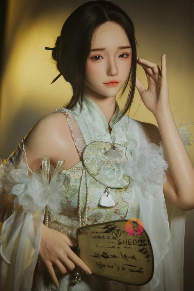 158cm/5ft2 C-cup Silicone Head Sex Doll – Chulin view 1