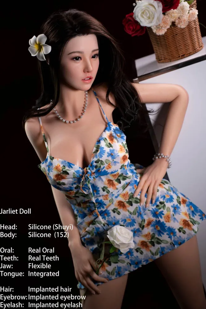 152cm/4ft12 F-cup Silicone Sex Doll – Shuyi view 7