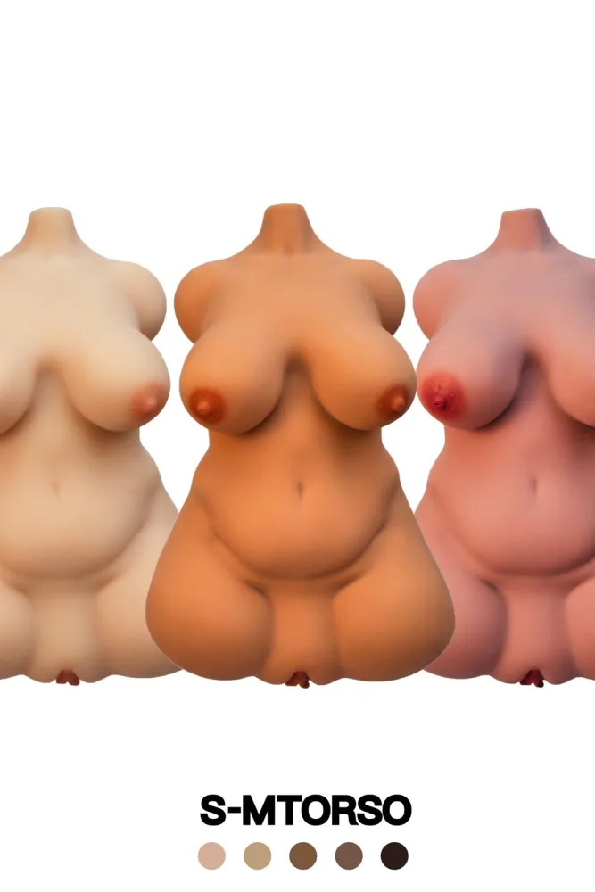 36.5cm/1ft3 Female S-M Torso TPE Sex Toys view 2