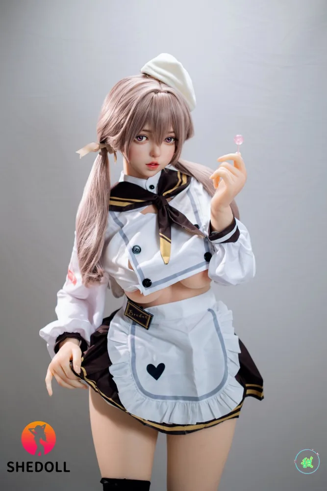 156cm/5ft1 E-cup Silicone Head Sex Doll – Duoduo view 1