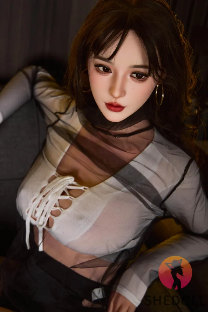 165cm/5ft5 E-cup Silicone Head Sex Doll – Su Yuenin view 1