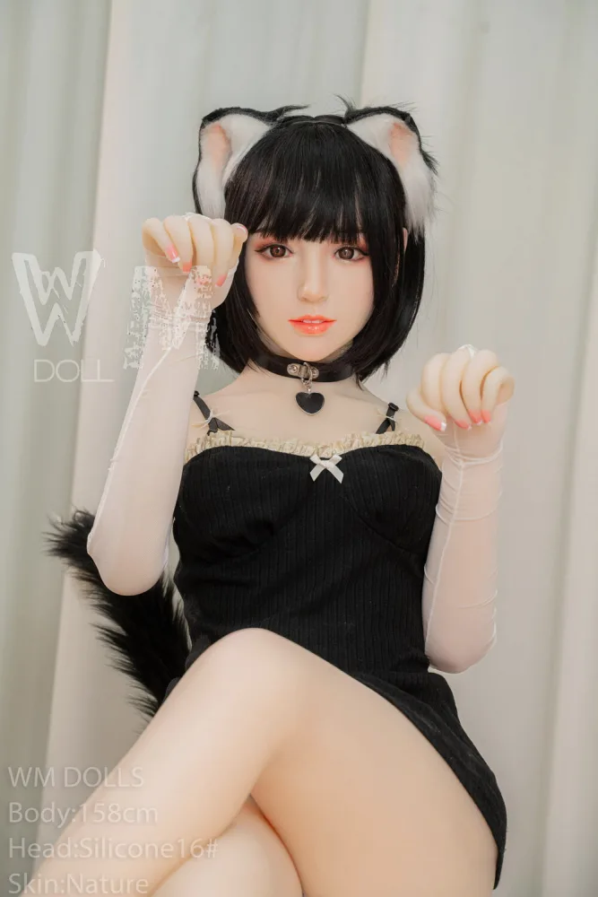 158cm/5ft2 D-cup Silicone Head Sex Doll – Sidonie