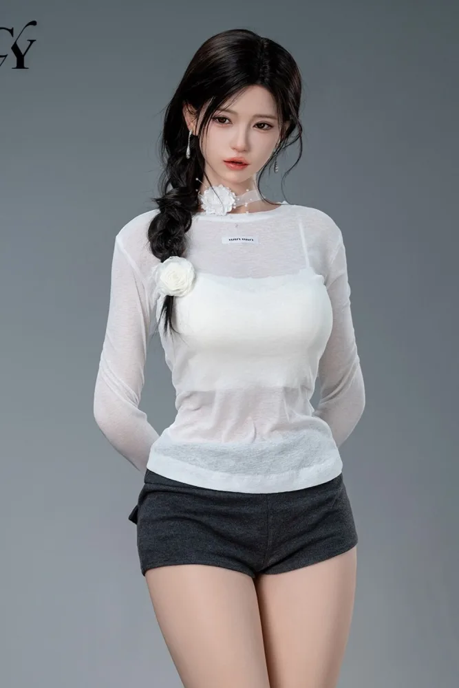 168cm/5ft6 F-cup Silicone Head Sex Doll – Liang view 8
