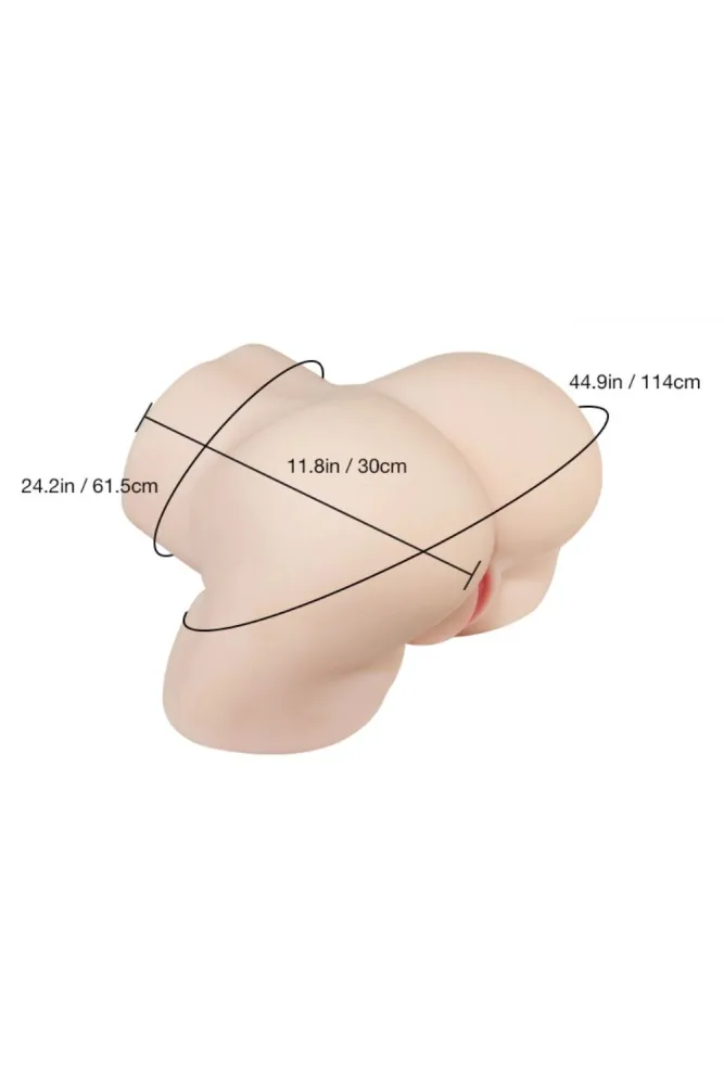 40.6LB Big Ass Realistic Pussy Sex Doll with Tantabutt – Daisy Plus (US, CA & EU-Only) view 2