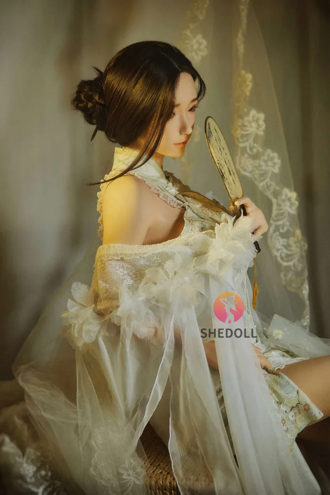 158cm/5ft2 C-cup Silicone Head Sex Doll – Chulin view 3