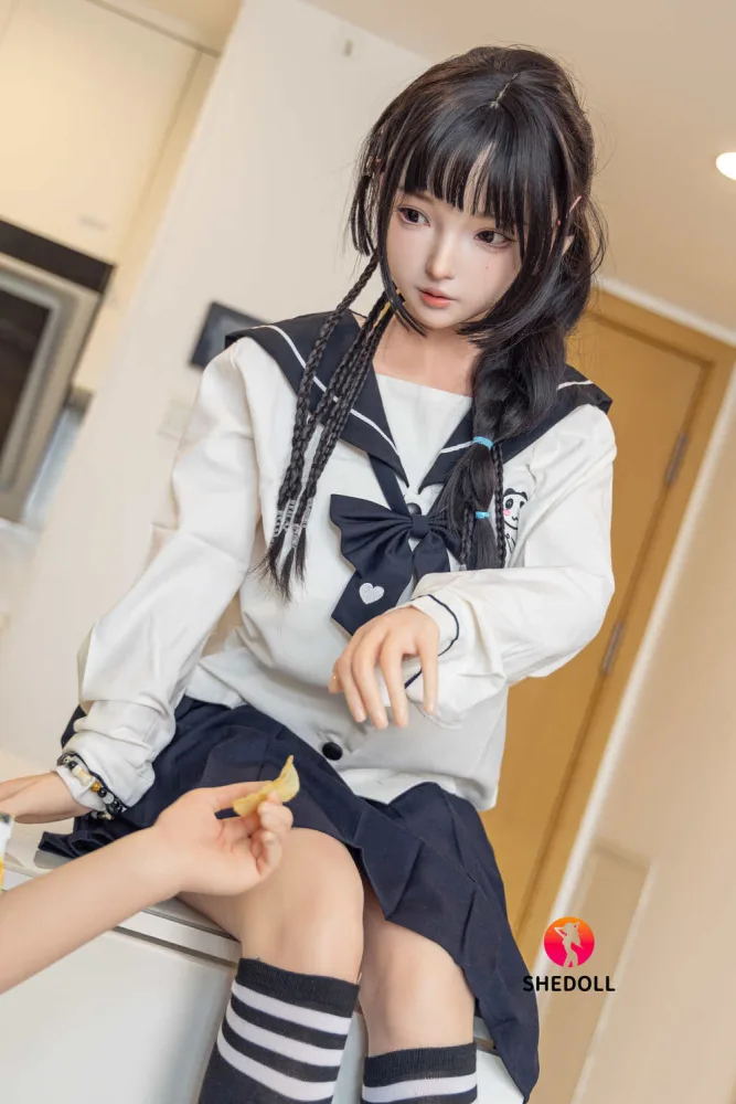 148cm/4ft10 C-cup Silicone Head Sex Doll – Nancy view 1