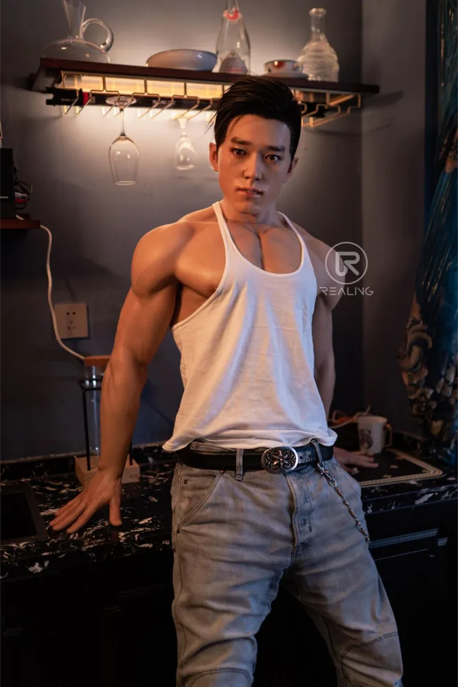 180cm/5ft11 Male Silicone Sex Doll – Hogan