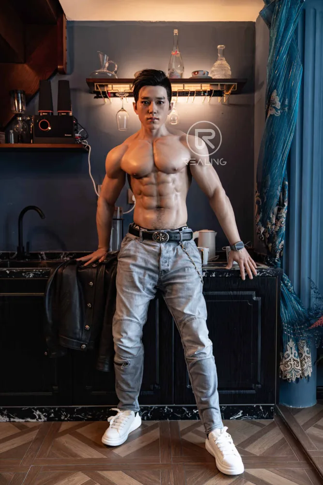 180cm/5ft11 Male Silicone Sex Doll – Hogan view 4