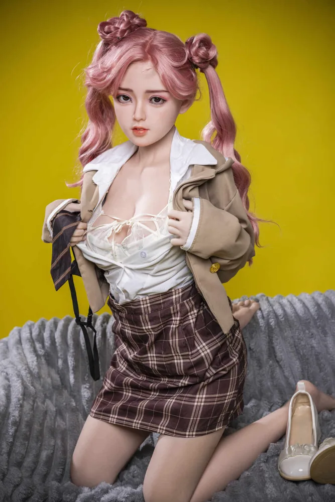 160cm/5ft3 D-cup Silicone Head Sex Doll – Xlan view 1