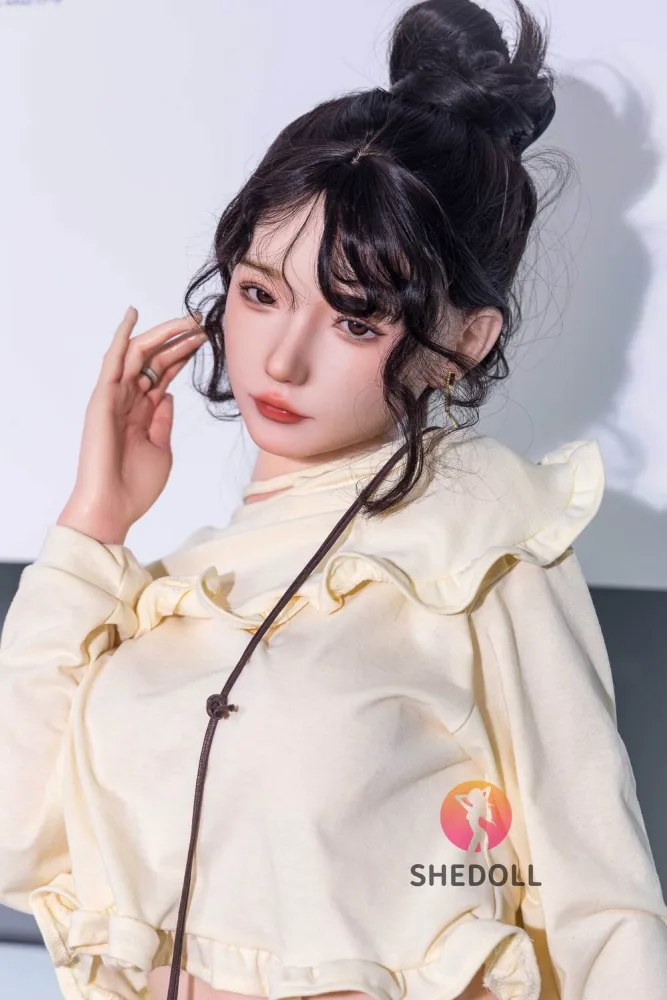 158cm/5ft2 C-cup Silicone Head Sex Doll – Ah Chu view 3