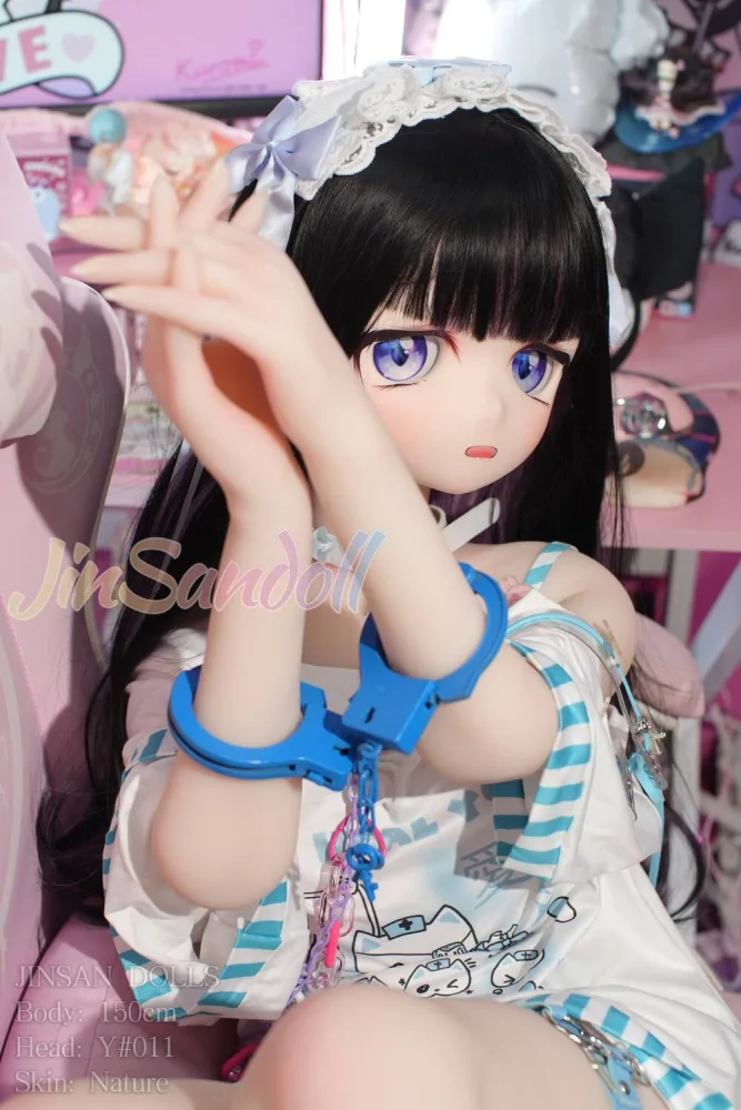 150cm/4ft11 A-cup Anime Sex Doll TPE Body with PVC Head – Y011 view 2