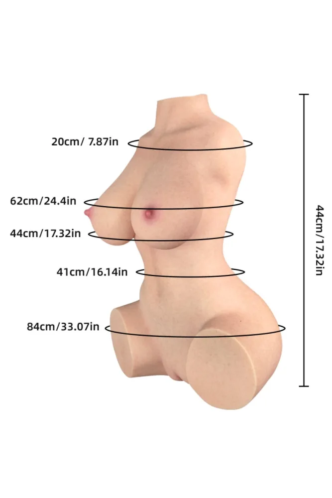 17.42LB Mini Sex Doll Big Boobs Silicone Sex Doll Masturbator for Men – Sarah (US, CA, EU & AU ONLY) view 2